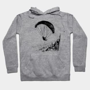 City on a Hill - Paragliding Hoodie